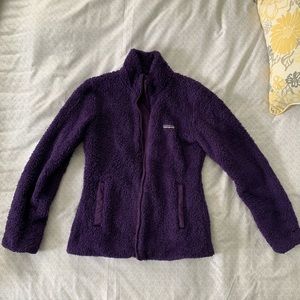 Patagonia Los Gatos fleece jacket-purple